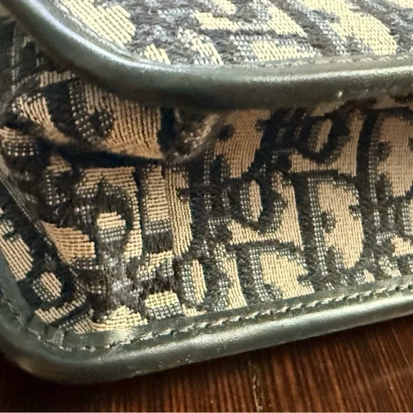 Women’s Navy and Gold Crossbody Bag - Picture 8 of 12